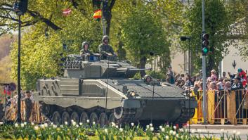 Cuatro tanques españoles avisan a las puertas de Rusia