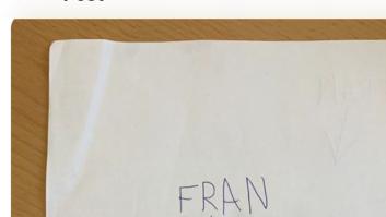 Un alumno de sexto de Primaria le hace un dibujo a su profesor y el resultado es para colgarlo en un museo