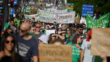La educación pública madrileña afronta el martes su segunda jornada de huelga