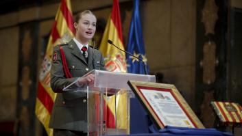 Leonor recibe la Medalla de Aragón en Zaragoza: "Aquí hemos disfrutado y sufrido juntos"