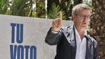 El PP se enreda en campaña: Montserrat saca pecho de los fondos europeos y Feijóo dice que sirven para endeudar a los ciudadanos