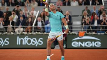 Enfocan a la grada en el partido de Nadal en Roland Garros y es muy significativo ver quién está ahí