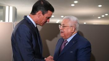 Sánchez expresa su apoyo a Abbas tras la "injusta revocación" de EEUU del visado de los diplomáticos palestinos en la ONU