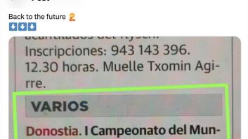 Cachondeo con el campeonato que han organizado en San Sebastián: nostalgia pura