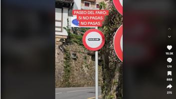 Enseña lo que hay en San Sebastián tras esa señal de peaje: tiene sentido si se sabe la historia