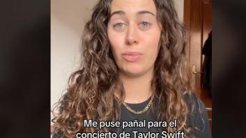 Da una sonada réplica a los que la critican por haber llevado puesto un pañal al concierto de Taylor Swift