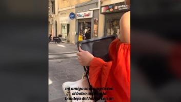 Se despierta con el bolso atado con candado a la bandeja del horno y tiene que solucionarlo así