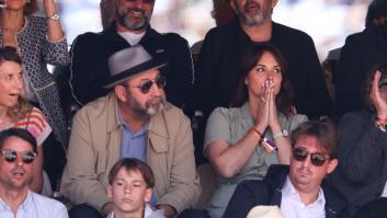 Muchos famosos internacionales van a ver a Carlos Alcaraz: captan también a este español en la grada