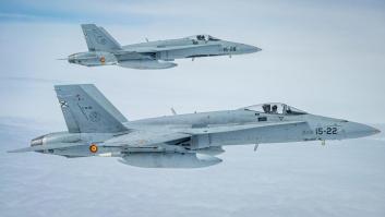 Los cazas españoles paran los pies 30 veces a los aviones militares rusos