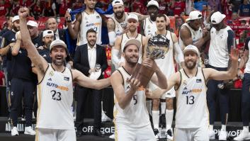 El Real Madrid conquista la Liga Endesa tras vencer en Murcia al UCAM (73-84)
