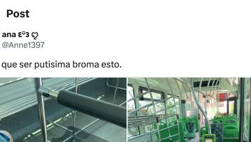 Va sentada en el bus y no se puede creer lo que le hacen: se pregunta si es una broma pero no lo es