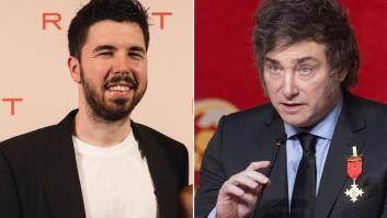 El 'youtuber' Willyrex, 'trending topic' nacional por lo que ha hecho durante la visita de Milei a Madrid