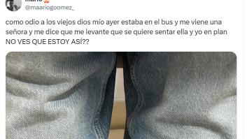 Cuenta lo que le ha pasado en un autobús con una mujer mayor y se monta un intenso debate