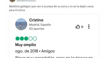Esta opinión de una madrileña sobre una playa de Galicia provoca el delirio colectivo