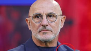 Sólo los aficionados con mejor vista se han fijado en el pin de Luis de la Fuente: esto significa