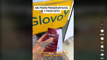 Piden una caja de preservativos por Glovo y el repartidor se lleva este sorpresón al llegar