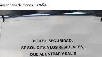 Piden a los vecinos cerrar una puerta con llave: alguien hace un apunte que ya ha leído media España