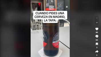 Pide una cerveza en un bar de Madrid y lo que le ponen de tapa deja a todos estupefactos