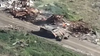 Arde sin remedio la nueva invención de Rusia en el campo de batalla