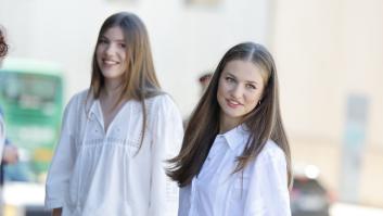 Tal para cual: el 'déjà vu' de Leonor y Sofía en su primer acto en Cataluña