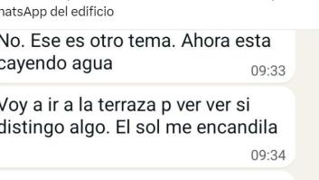 Comparte el escrito de su vecina por el grupo de WhatsApp del edificio: digno de Shakespeare