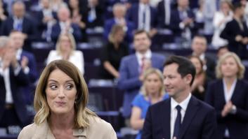 Roberta Metsola, dos años y medio capeando la tormenta al frente del Parlamento Europeo