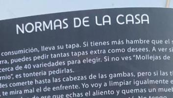 Estas normas de la casa de un bar de Granada tienen dos millones de visitas (y con razón)