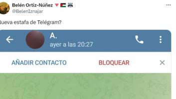 Muestra la estafa más surrealista que le han enviado por Telegram