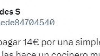 Dice lo que le han cobrado por una "simple" hamburguesa y desata un enorme debate