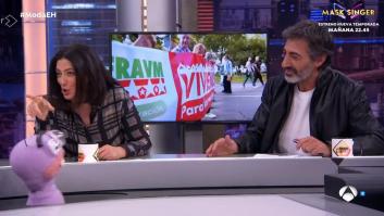 Rosa Belmonte pide disculpas por lo que dijo de Sarah Santaolalla en 'El Hormiguero', pero no la menciona: "Fue espontáneo"