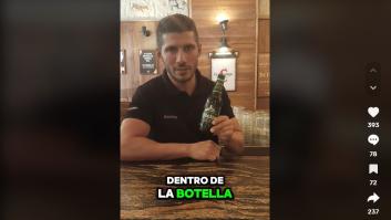 El aviso de un camarero a los que suelen pedir botellines de cerveza en los bares