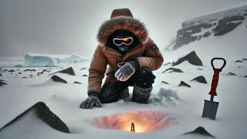 Científicos descubren una extraña sustancia en la Antártida que podría ser clave para entender el efecto invernadero