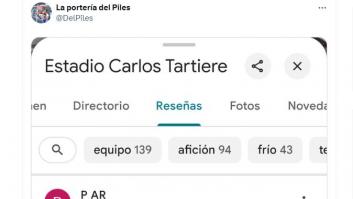 Da que hablar esta reseña que dejaron hace un año en el estadio del Oviedo
