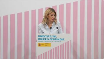 Yolanda Díaz propone subir el salario mínimo 50 euros, hasta los 1.184 al mes