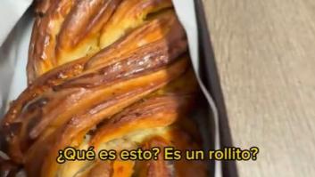 Una española enseña la reacción de sus amigos de Londres al probar por primera vez la trenza de Huesca