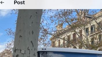 Se da cuenta de un llamativo detalle de este autobús de Barcelona: algunos todavía no lo superan