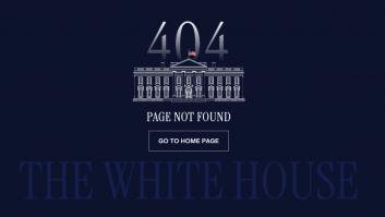 "Página no encontrada": Trump elimina la web y las redes en español de la Casa Blanca
