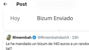 Manda por error un Bizum de 140 euros a un extraño y el desenlace es para imprimirlo y enmarcarlo