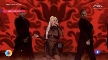 La actuación con la que Nebulossa puso en pie al Benidorm Fest: "Himno"