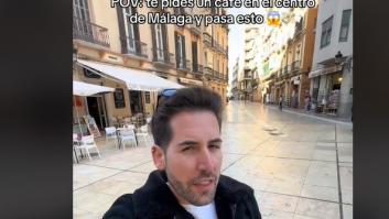 Flipa con lo que le ha pasado al pedir un café en Málaga: cientos de reacciones y no todas de apoyo