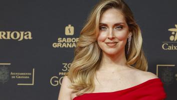 Chiara Ferragni debuta en los Goya tras el Fedez-gate con vestidazo español