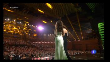 Lo que se ha visto en televisión justo antes de la gala de Los Goya monta un jaleo espectacular