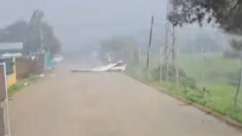 Impresionante tornado golpea la costa occidental de Huelva