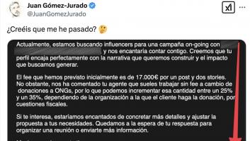 La aplaudida respuesta de Juan Gómez-Jurado a una oferta de una casa de apuestas: rechaza 17.000 euros