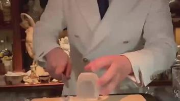Un barman japonés revoluciona la forma de hacer cócteles con su llamativo método