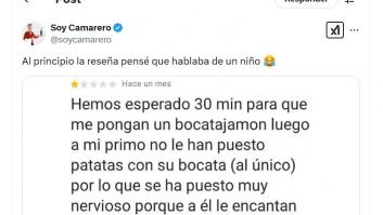 El giro final de lo que pasó en este restaurante merece un lugar en el museo de los horrores de la DGT