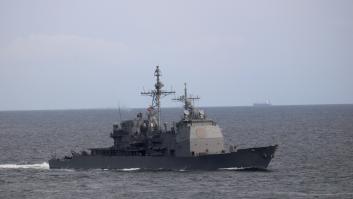 Exhibición de dos buques de guerra españoles en manos de Arabia Saudí