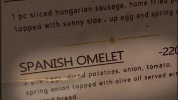 Un español prueba en Filipinas la tortilla de patatas: cualquier parecido con la realidad es coincidencia