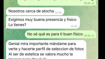 Le exigen "muy buen físico" para contratarla y la respuesta que da ella es para enmarcar