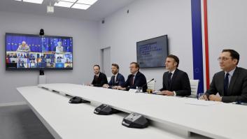 Los líderes de la UE tratan con Macron su viaje a EEUU antes de la cumbre en la que "tomarán decisiones" sobre Defensa